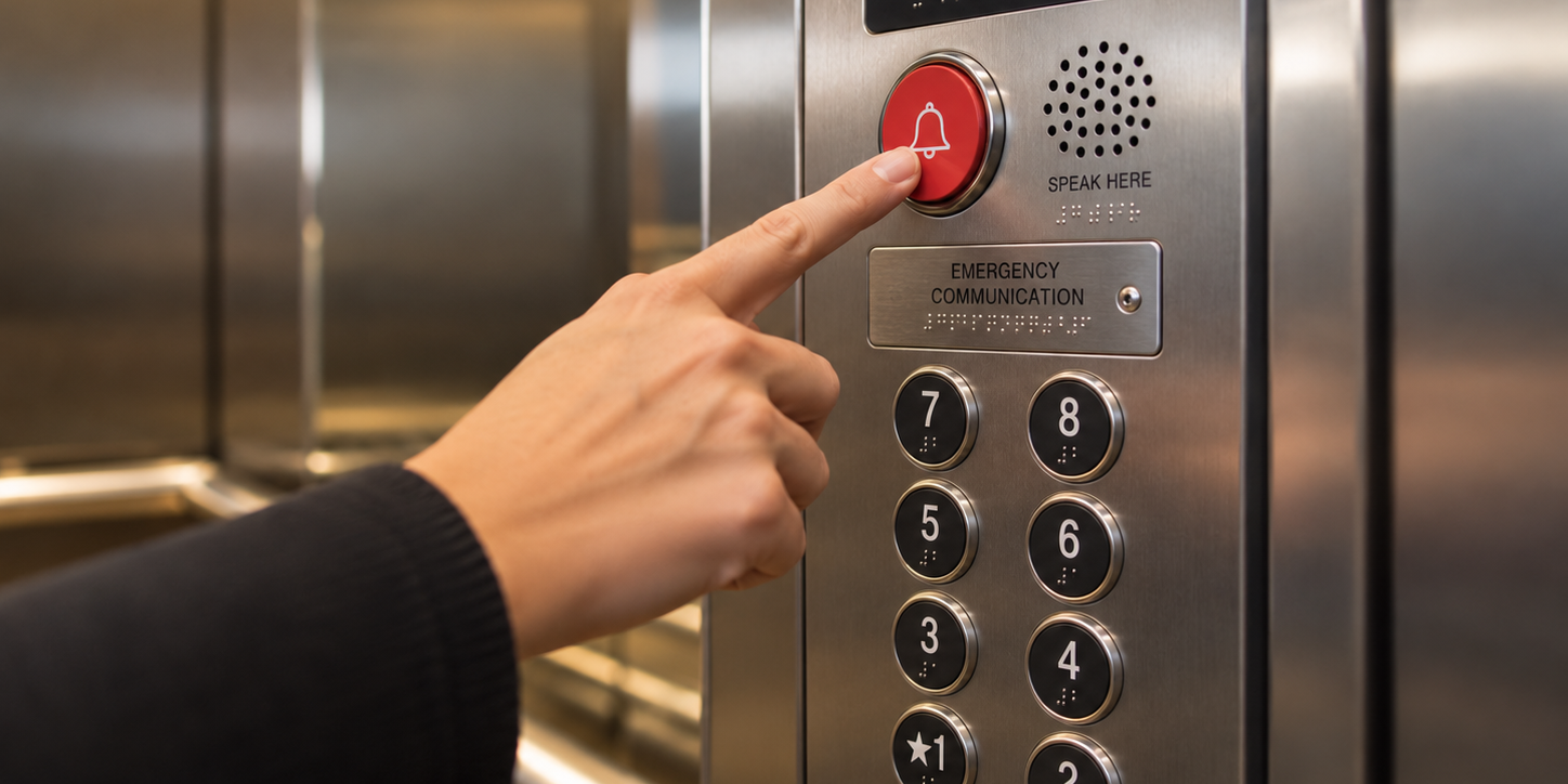 Wat moet u doen als u vastzit in de lift? Wat moet u doen als u vastzit in de lift?